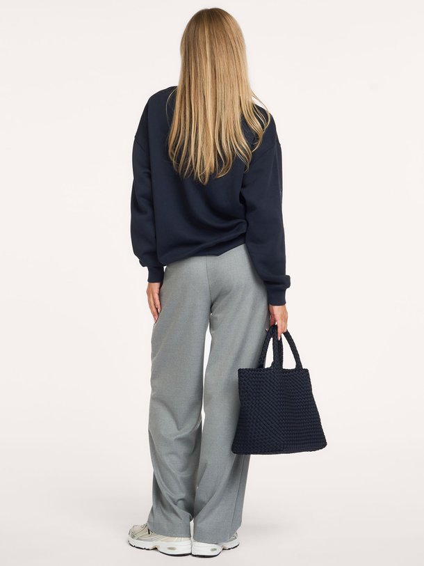 statement sweater Katoenmix oversized sweater