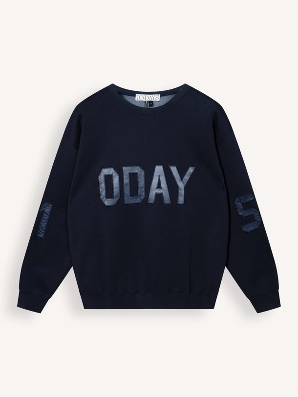 statement sweater Katoenmix oversized sweater