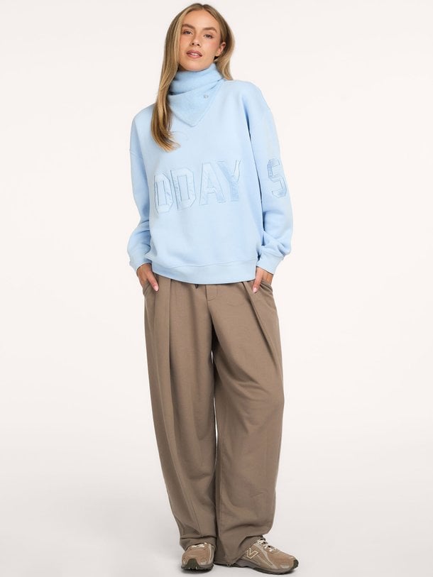 Katoenmix logo sweater
