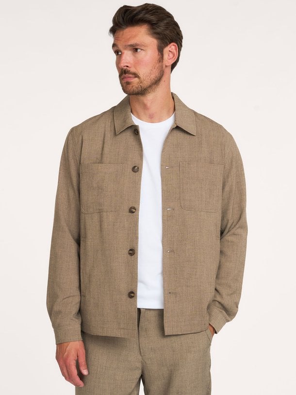 Como Hybrid Jacket - Seasonal Como Hybrid, viscosemix overshirt