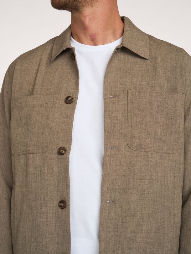 Como Hybrid Jacket - Seasonal Como Hybrid, viscosemix overshirt