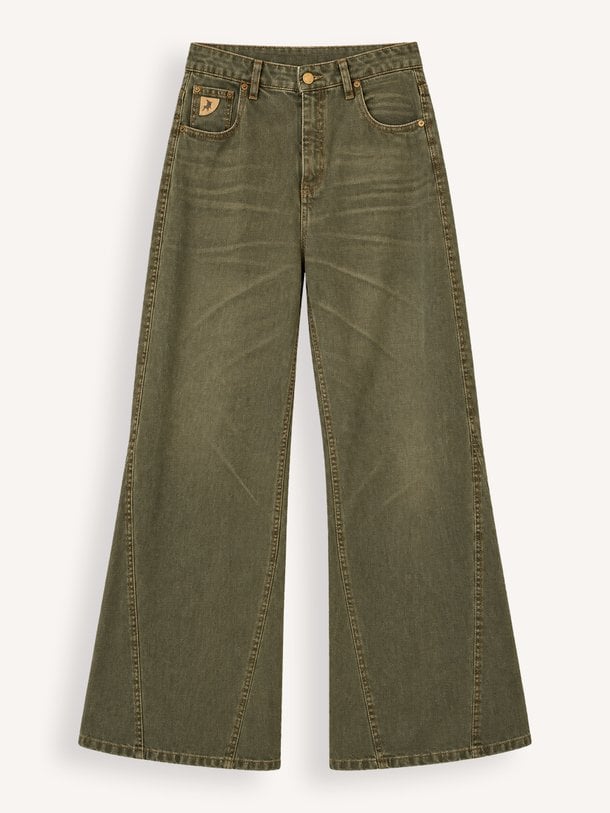 Skater, high waist loose fit jeans