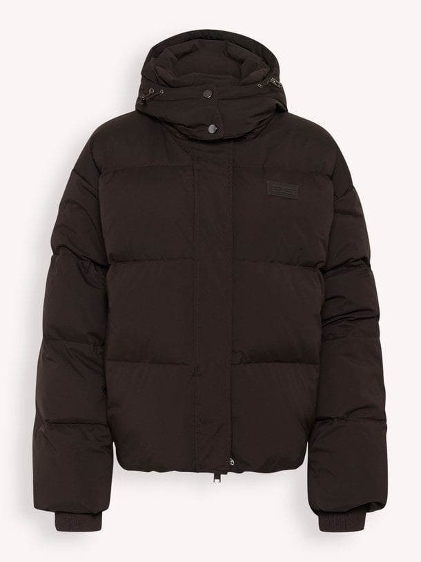 GZroa short puffer Roa, geweven gewatteerde jas