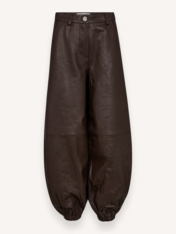 Jasmin Leather Harem Pant Jasmin, lederen harem broek