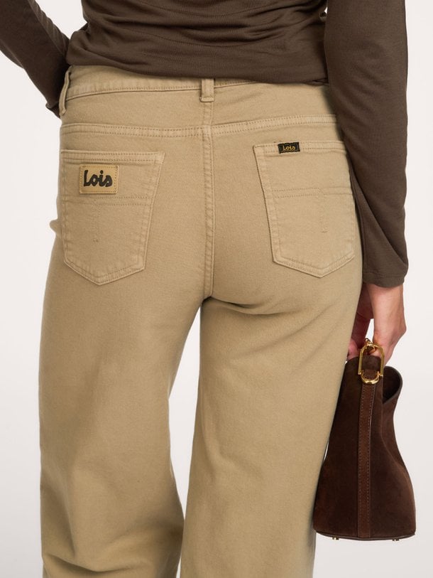 Palazzo, high waist wide leg jeans