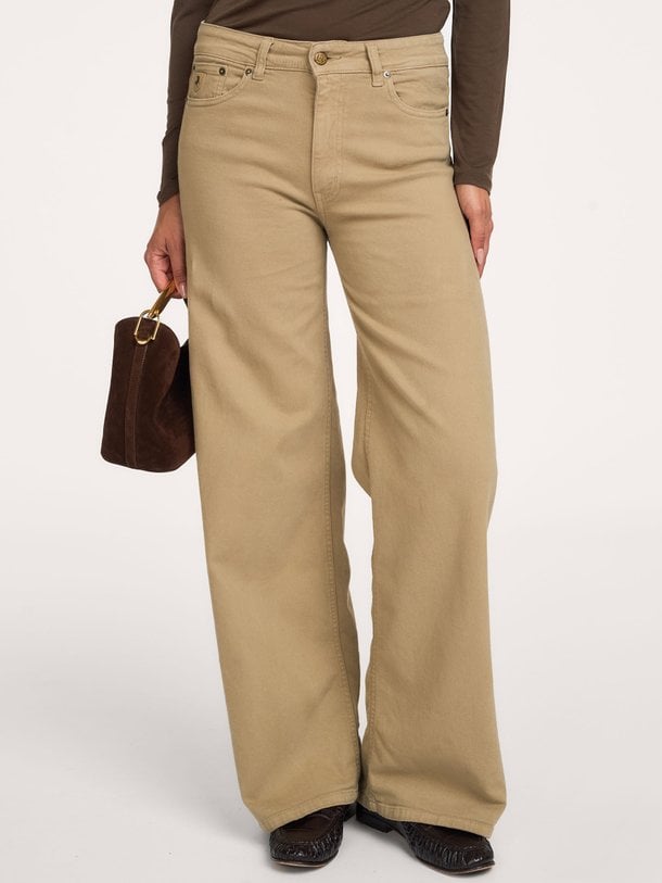 Palazzo, high waist wide leg jeans