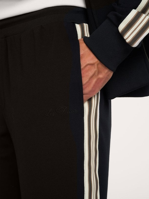 Signature Rib Tape Track Pants Viscosemix broek