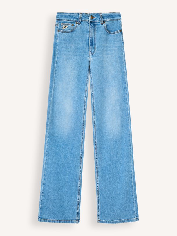 Palazzo, high waist straight fit jeans