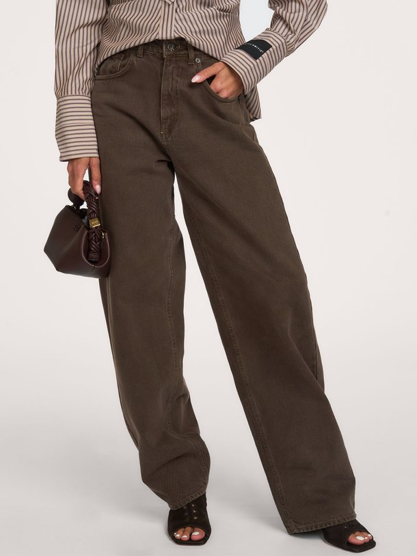 Uni Mid Rise Tall Jeans Uni, mid waist barrel fit jeans