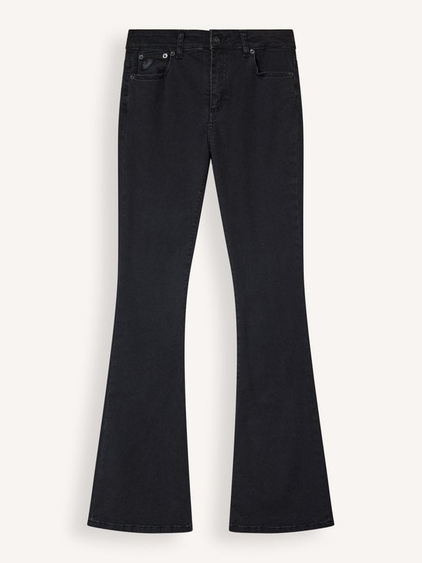 Raval 16, high waist flared fit jeans