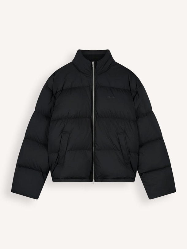 PUFFER JACKET Geweven gewatteerde puffer