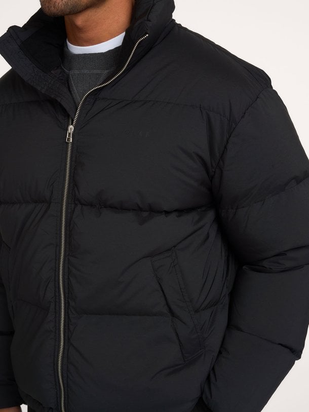PUFFER JACKET Geweven gewatteerde puffer
