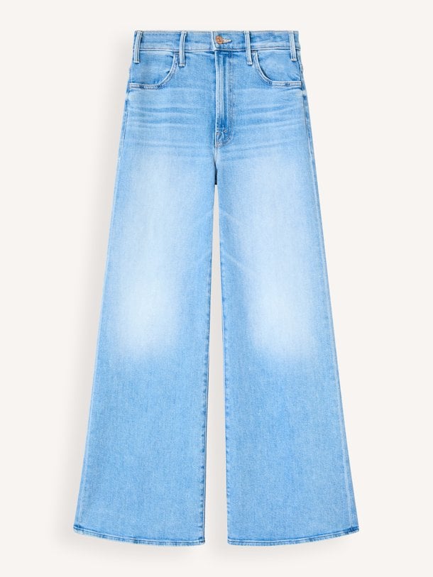 THE HUSTLER ROLLER SNEAK The Hustler, high waist wide leg jeans
