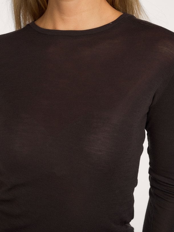 GZninia ls wool roundneck Ninia, wollen longsleeve