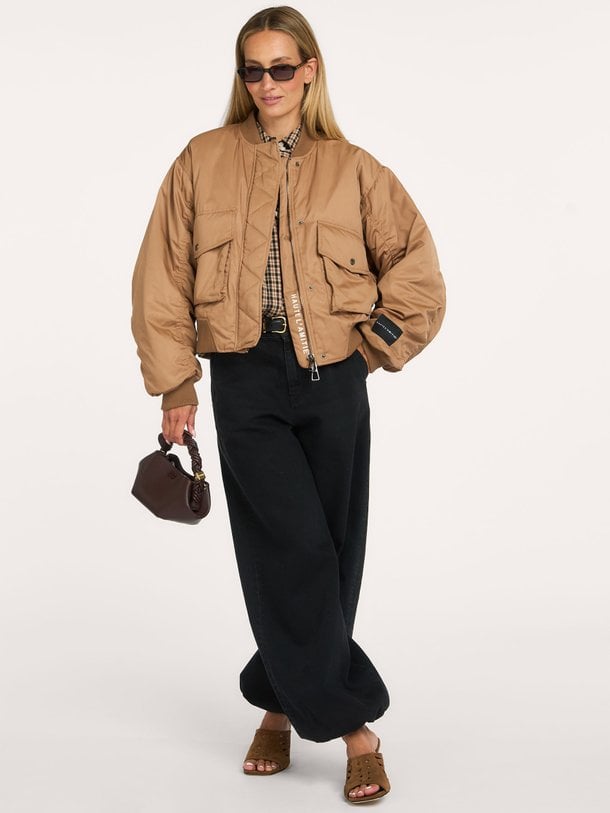 Bailey Zipper Bomber Bailey, geweven bomber jack