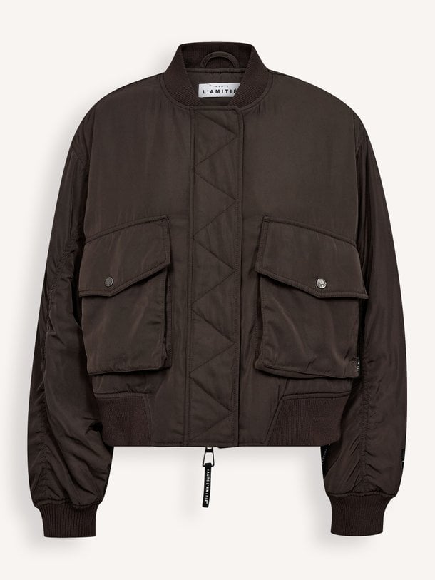 Bailey Zipper Bomber Bailey, geweven bomber jack