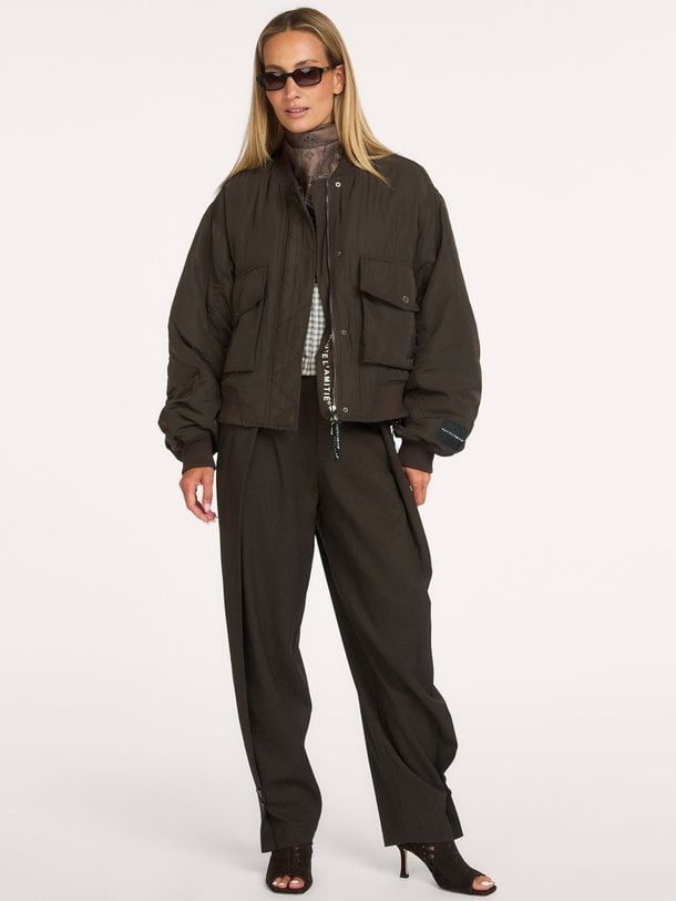 Bailey Zipper Bomber Bailey, geweven bomber jack