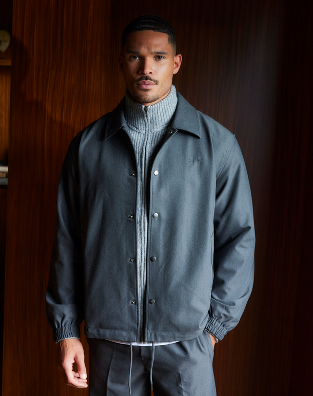 WESTERN COACH JACKET Geweven jack