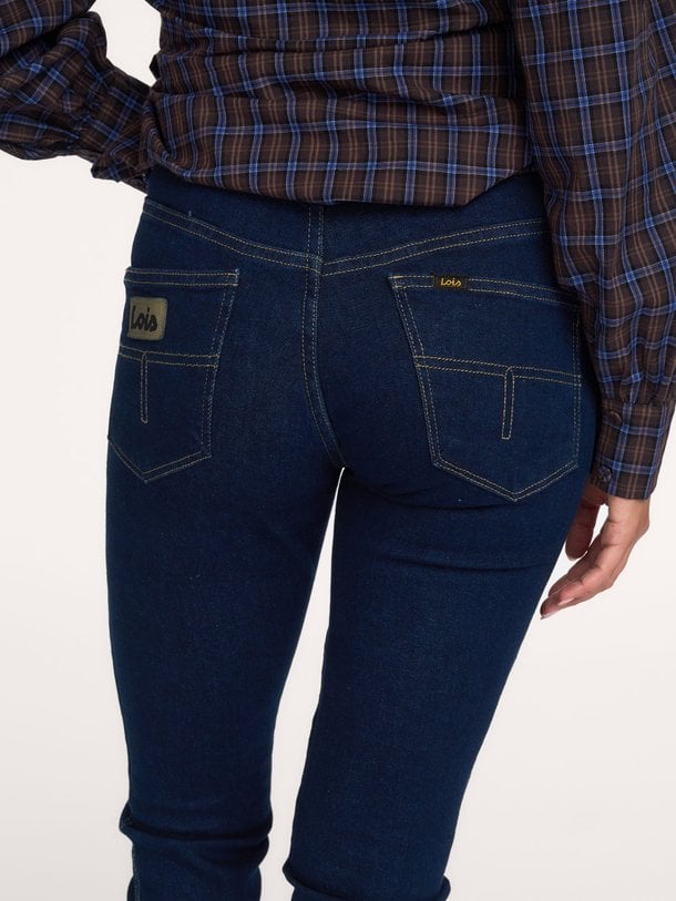 Mid waist skinny fit jeans