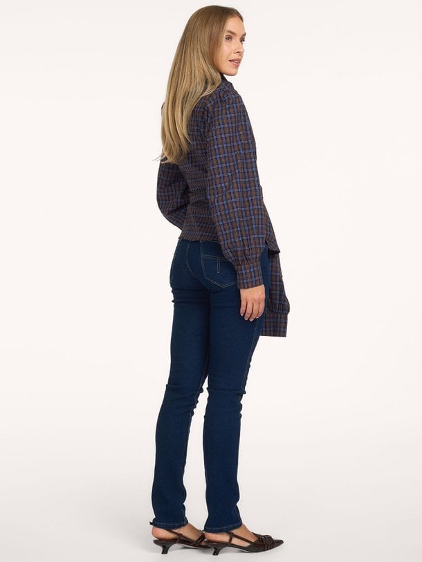 Mid waist skinny fit jeans