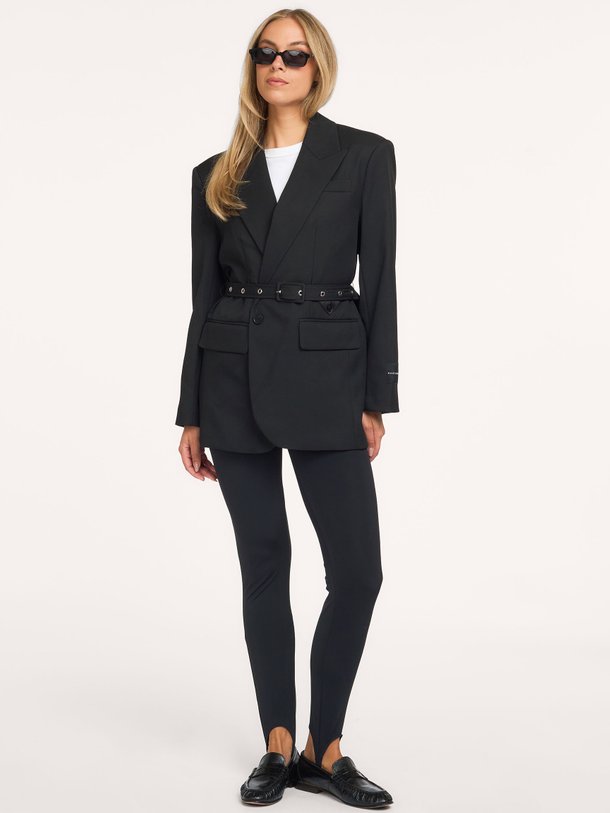 Geweven oversized blazer
