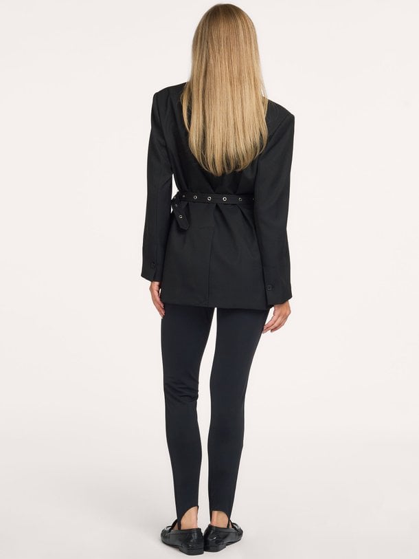 Geweven oversized blazer