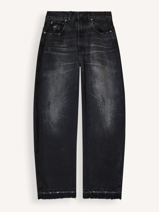 Dali Dali, high waist barrel fit jeans