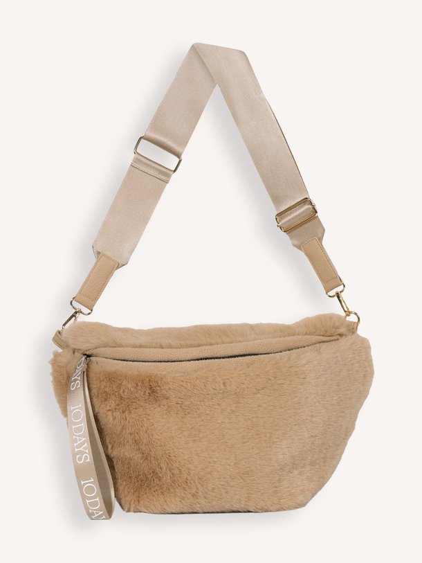 fluffy fanny pack Fake fur crossbody tas