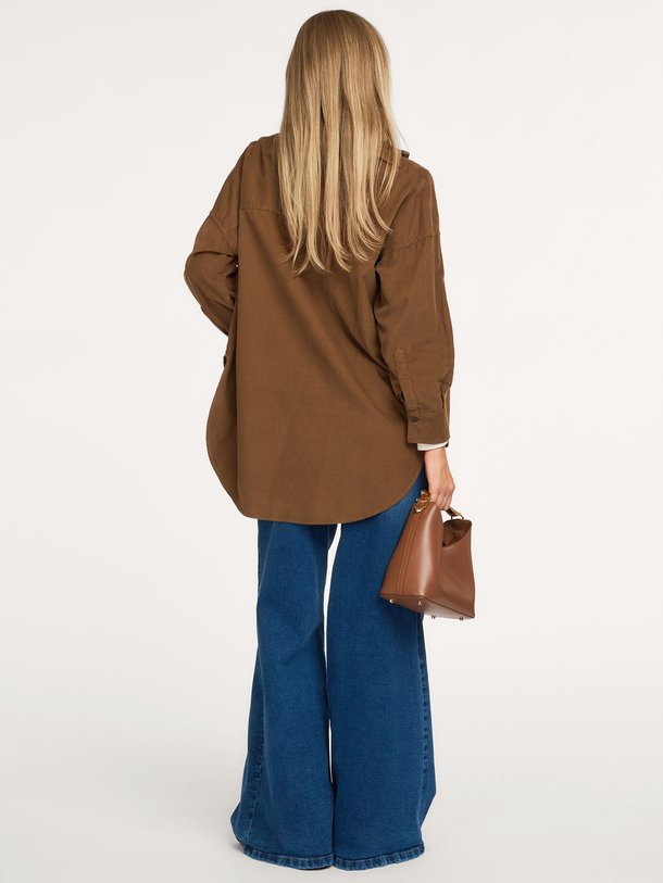 Marlene, high waist wide leg jeans