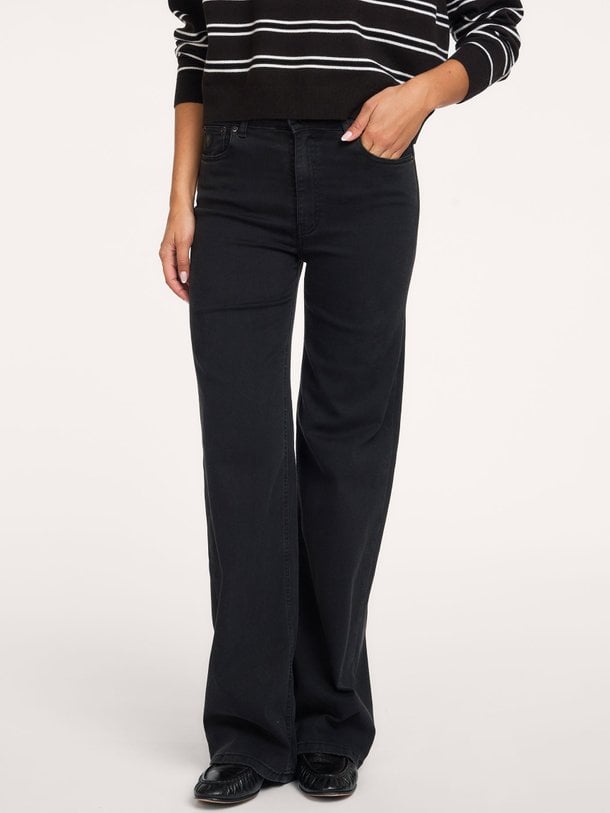 Palazzo, high waist wide fit jeans