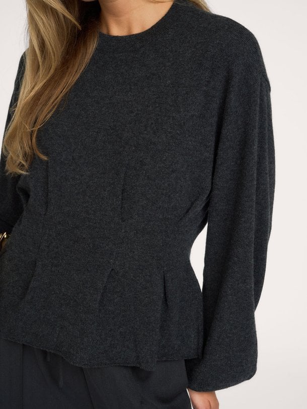 GZmanzi waist pullover Manzi, wollen getailleerde trui