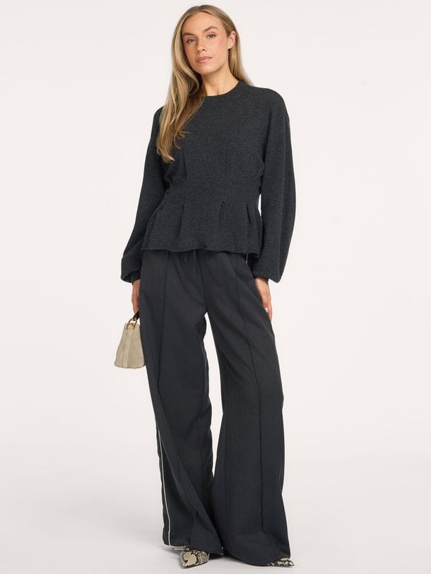 GZmanzi waist pullover Manzi, wollen getailleerde trui