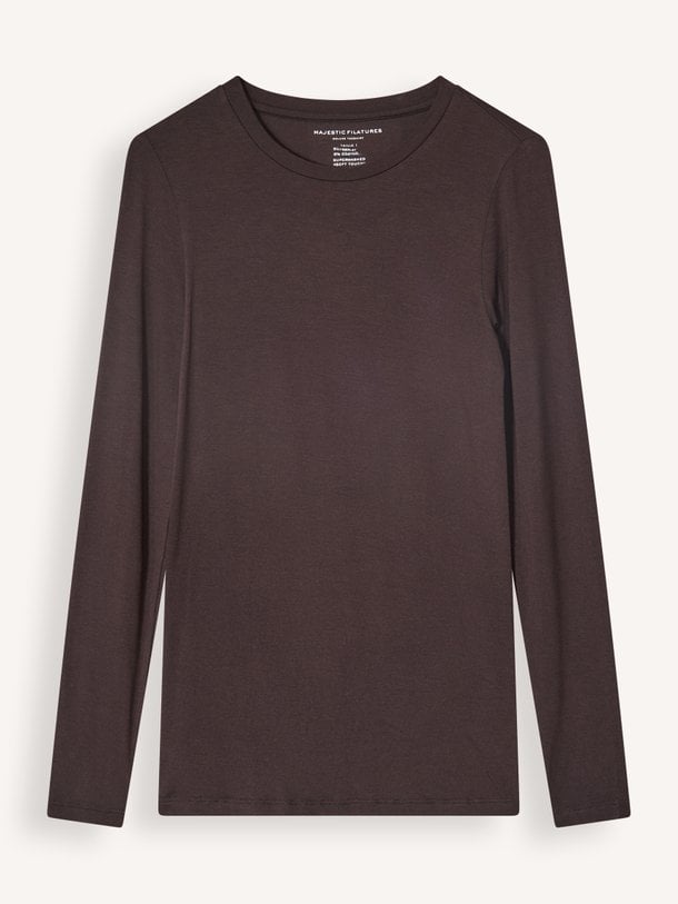 M001-FTS008 M001 Soft Touch, viscosemix longsleeve