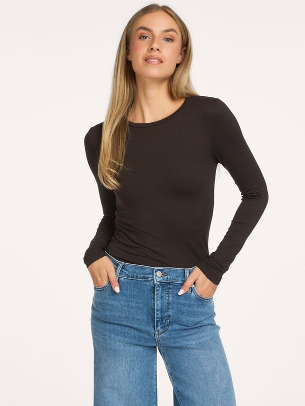 M001 Soft Touch, viscosemix longsleeve