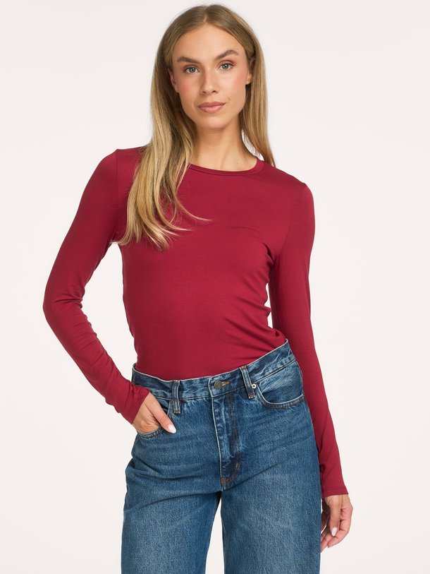 M001 Soft Touch, viscosemix longsleeve