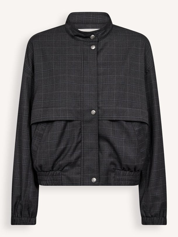 EloraCC Check Jacket Elora, viscosemix geruite jack