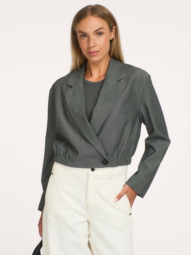 JackyCC Crop Blazer Jacky, wolmix cropped blazer