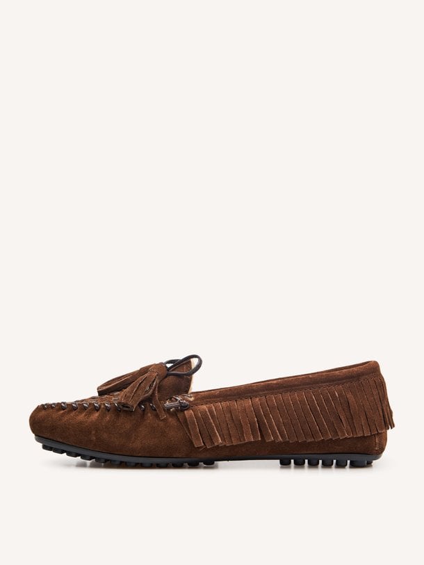 MOMO HIVER Momo Hiver, suède loafers