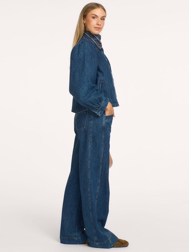 DeniceCC LS Denim Shirt Denice, denim blouse