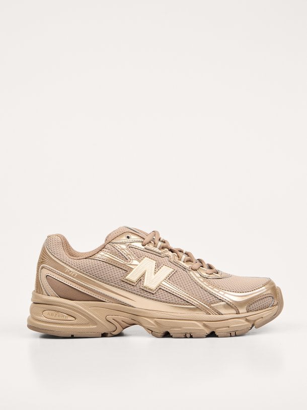 U740, mesh metallic sneakers