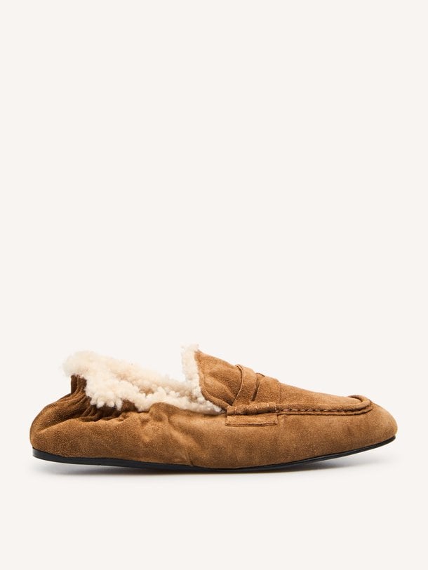 PAIGE SNOW Paige Snow, suède loafers