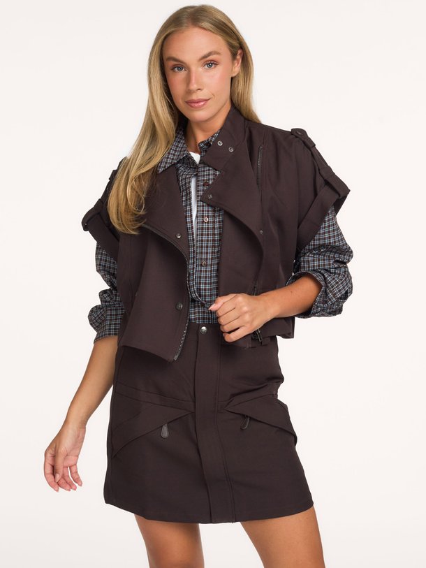 LunaCC Vest Luna, geweven jack
