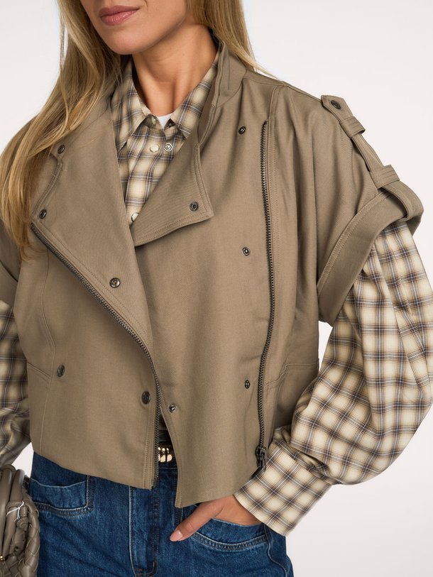 LunaCC Vest Luna, geweven jack