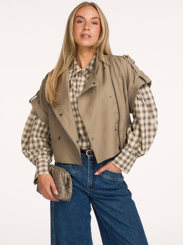 LunaCC Vest Luna, geweven jack