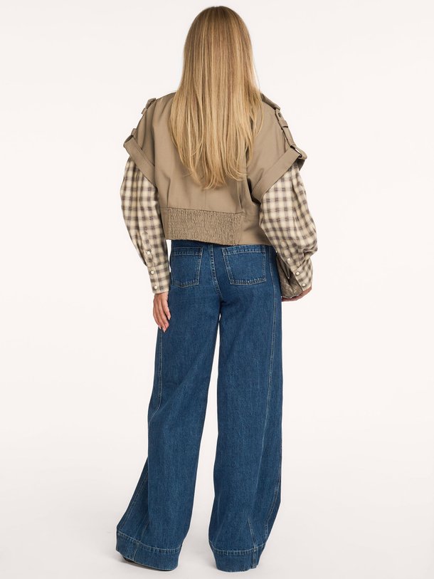 LunaCC Vest Luna, geweven jack