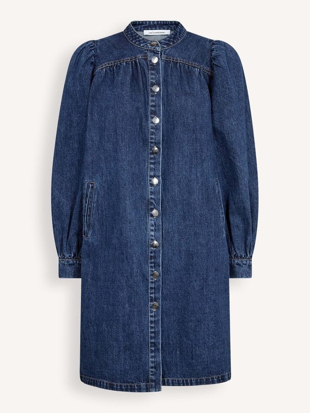 DeniceCC LS Denim Dress Denice, denim jurk