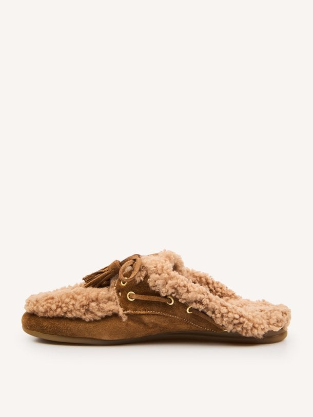 KILLIAN WINT/GOLD Killian, suède loafers