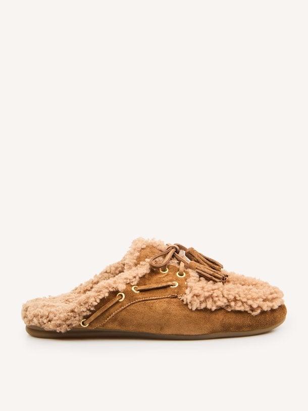 KILLIAN WINT/GOLD Killian, suède loafers