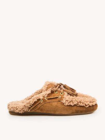 KILLIAN WINT/GOLD Killian, suède loafers