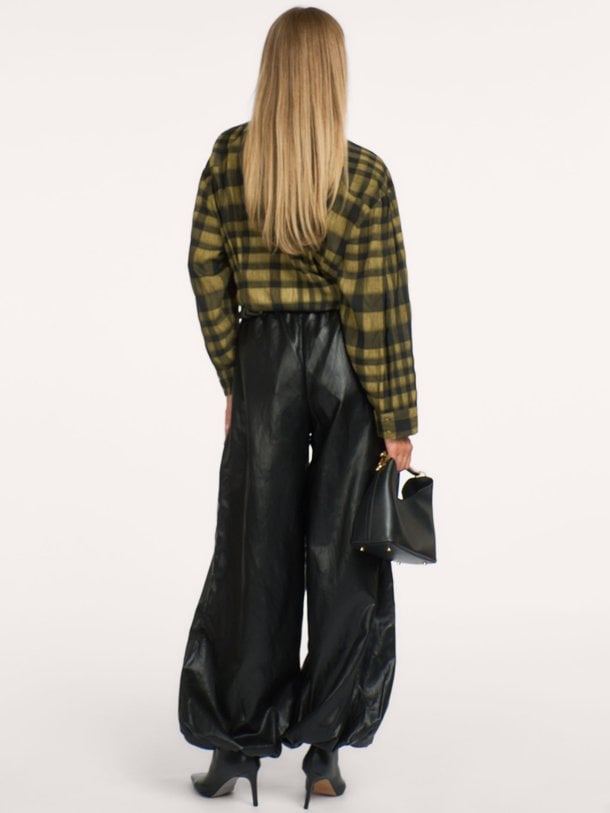 Kyel, viscosemix geruite blouse